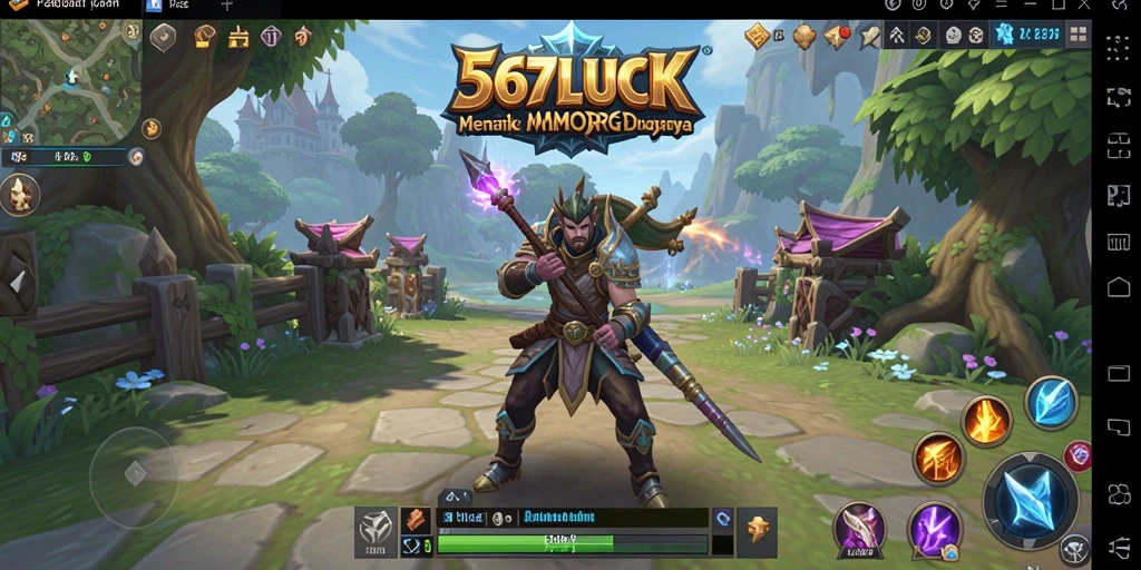 Tangkapan layar dari gameplay mendebarkan di 567LUCK.