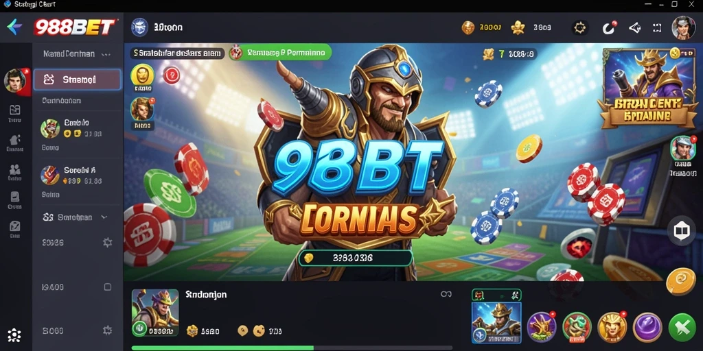 Gambaran gameplay 988BET yang menegangkan dan strategis.