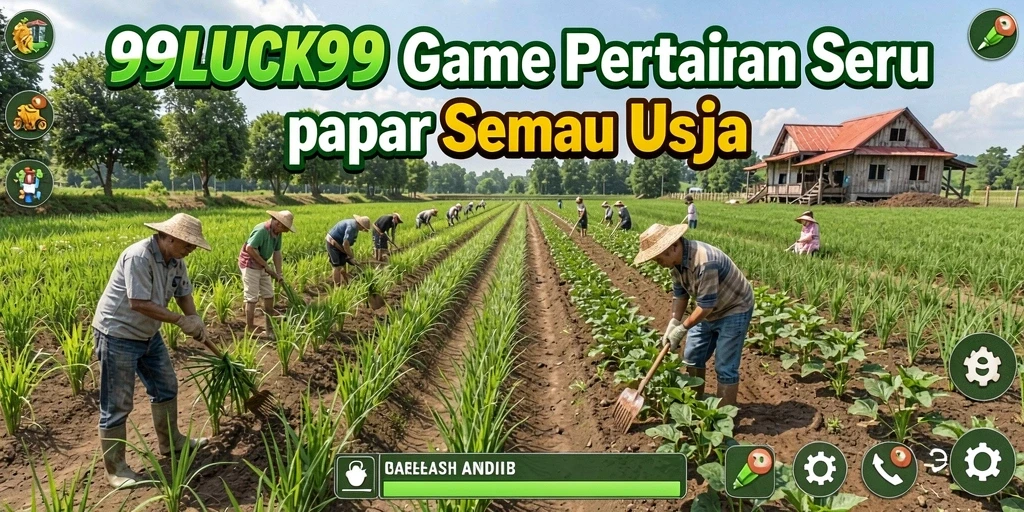 Gameplay seru mengelola lahan pertanian dengan grafis menawan.