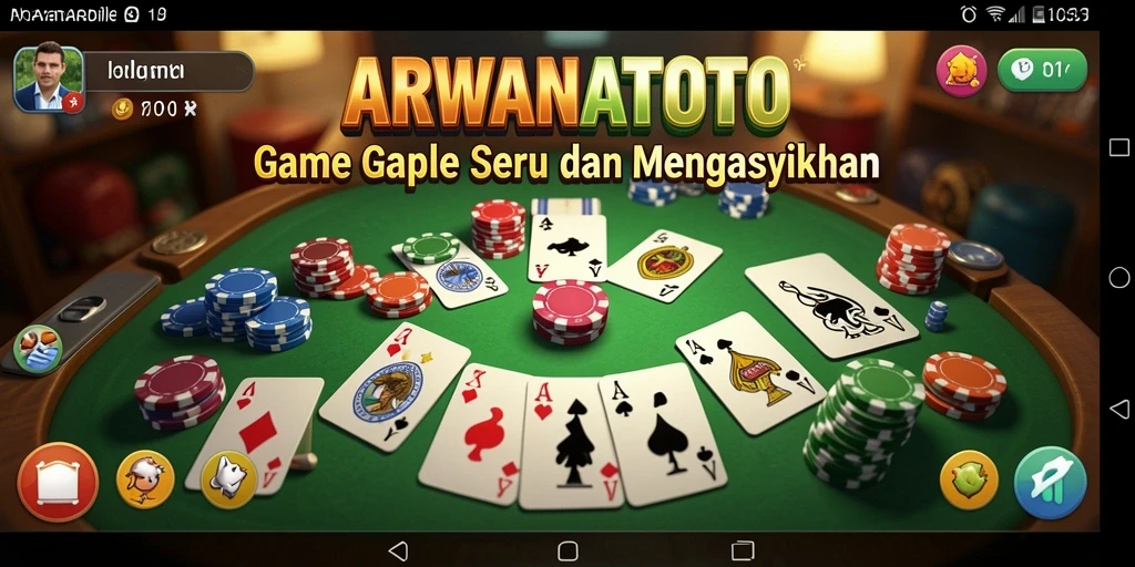 Tampilan gameplay ARWANATOTO yang seru dan interaktif.