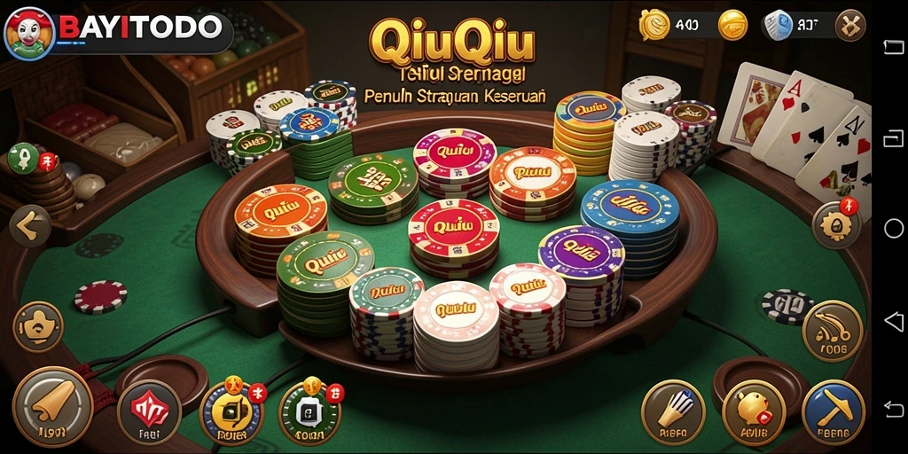 Tampilan gameplay QiuQiu yang menarik di BAYITOTO.