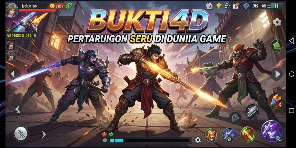 Tampilan seru dari pertarungan dalam BUKTI4D.