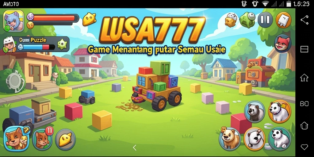 Gameplay menarik LUSA777 dengan berbagai puzzle yang menantang.