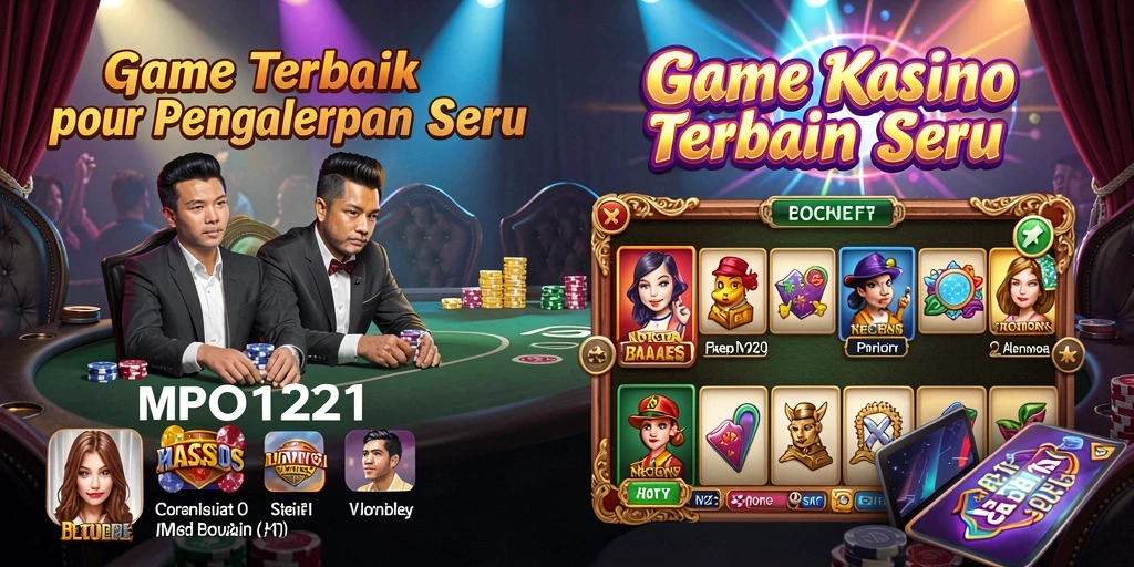 Tampilan gameplay seru dan mengasyikkan dalam MPO1221.