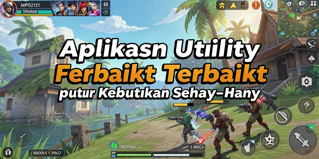Tampilan utama MPO2121 yang sederhana dan fungsional.