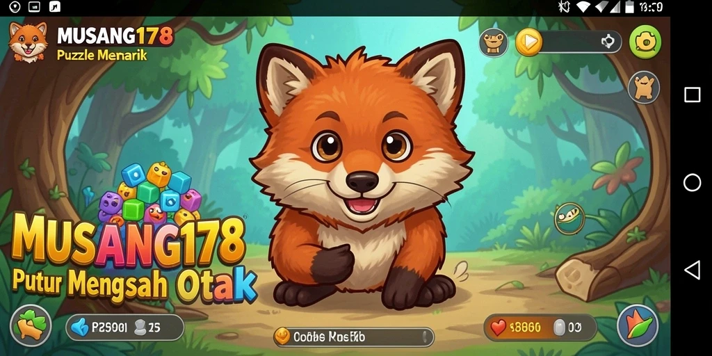 Screenshot gameplay MUSANG178 menampilkan tantangan Puzzle yang menarik.