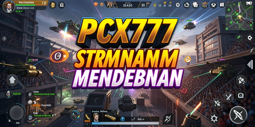 Tampilan gameplay menarik dari PCX777 dengan strategi yang menantang.