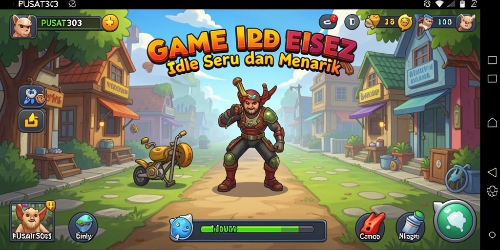 Screenshot PUSAT303 menampilkan gameplay seru dan interaksi menarik.