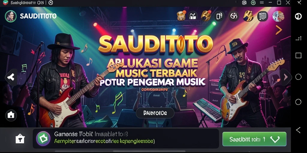Tampilan gameplay SAUDITOTO yang mendebarkan dan interaktif.