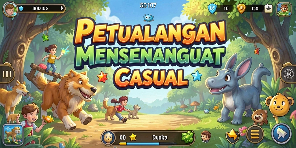 Tampilan gameplay <strong>SD107</strong> yang menarik dan seru.