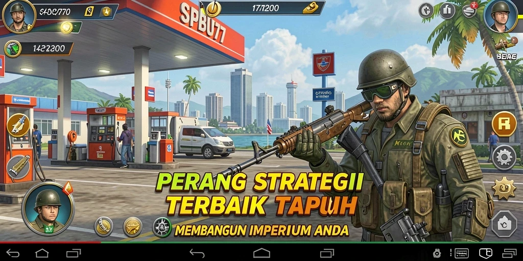 Tampilan gameplay SPBU77 yang menarik dan penuh tantangan.