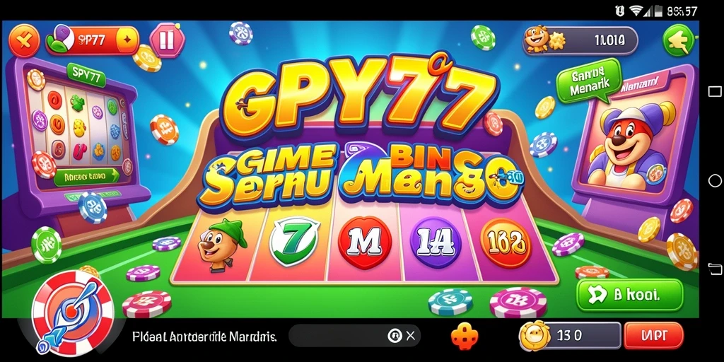 Tampilan gameplay SPY77 yang seru dan interaktif dalam bermain Bingo.