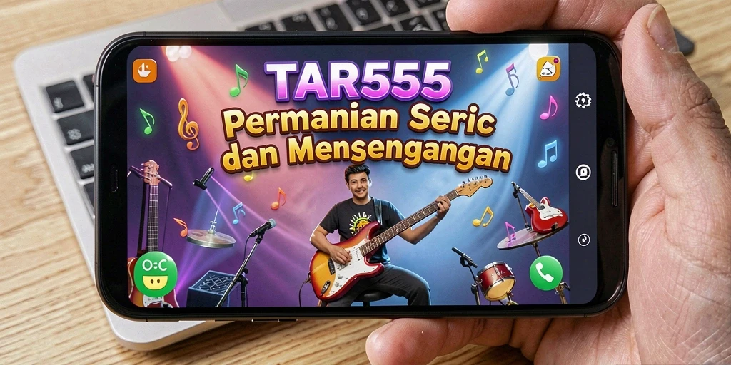 Tangkapan layar menunjukkan gameplay menakjubkan dari TAR555.