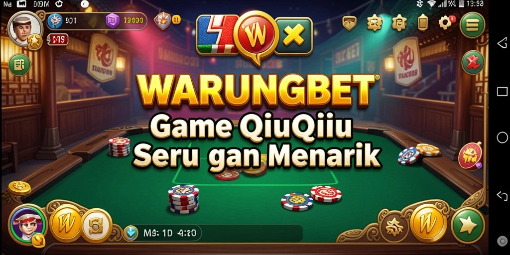 Tampilan gameplay QiuQiu yang menarik dan interaktif di WARUNGBET.
