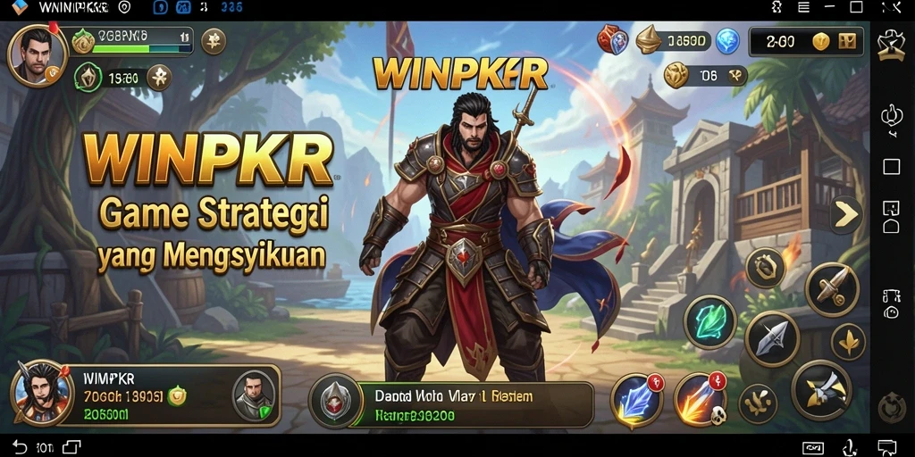 Gameplay <strong>WINPKR</strong> yang mendebarkan dan penuh strategi.